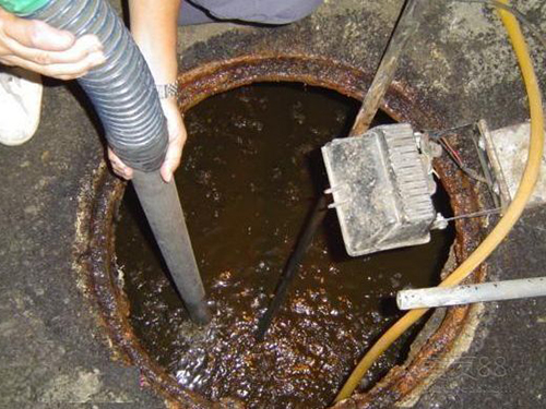 鼓楼隔油池清理